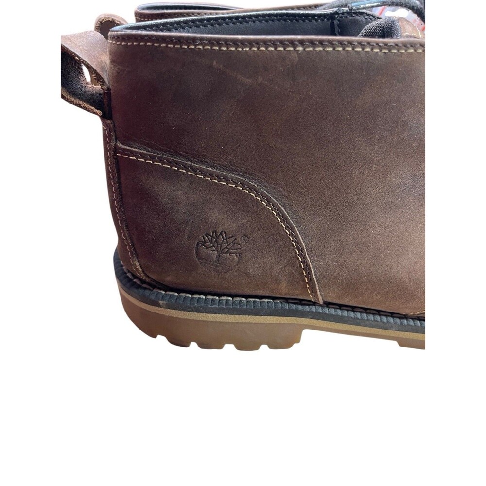 TIMBERLAND A12HY GRANTLY CHUKKA BOOT DARK OILED BROWN LEATHER ORTHOLITE 11.5 - Picture 2 of 10